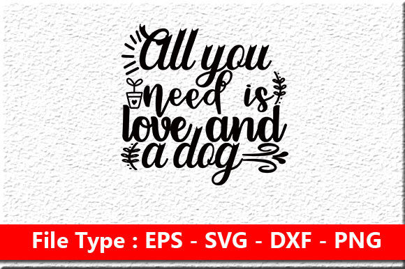 Heartwarming Dog Svg Design