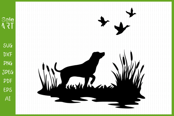 Hunting Dog Svg