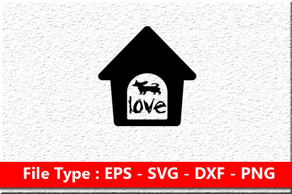 Love Dog Svg Design